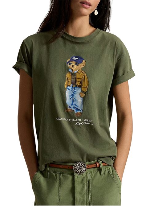 T-shirt con stampa RALPH LAUREN | 211B17806001